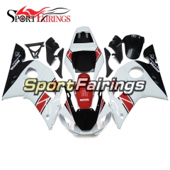 Fairing Kit Fit For Yamaha YZF R6 1998 - 2002 - White Red