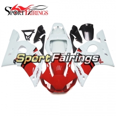 Fairing Kit Fit For Yamaha YZF R6 1998 - 2002 - White Red