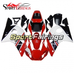 Fairing Kit Fit For Yamaha YZF R6 1998 - 2002 - Red White