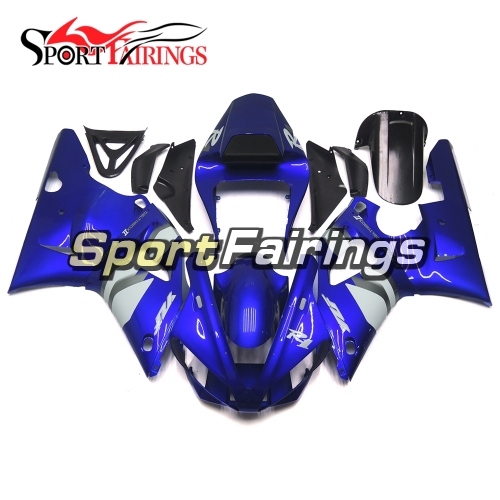 Fairing Kit Fit For Yamaha YZF R1 2000 2001 - Blue White