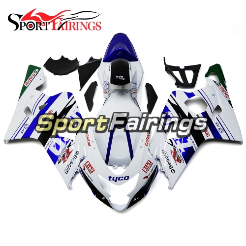 Fairing Kit Fit For Suzuki GSXR600 750 2004 - 2005 - White Black Blue