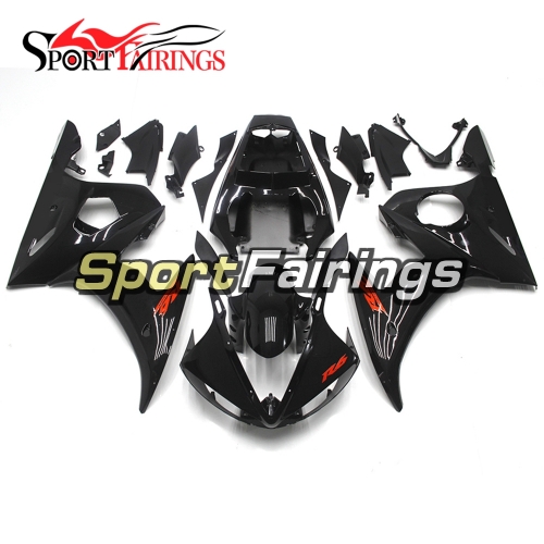 Fairing Kit Fit For Yamaha YZF R6 2005 -  Gloss Black