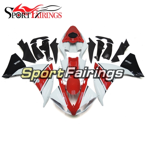 Fairing Kit Fit For Yamaha YZF R1 2009-2011 - White Red