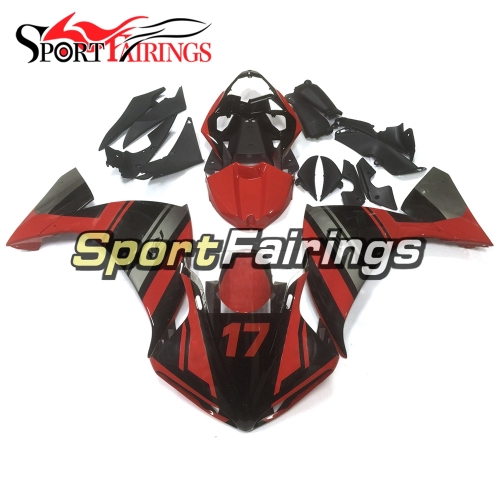 Fairing Kit Fit For Yamaha YZF R1 2009 - 2011 -Red Black