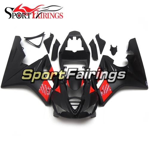 Fairing Kit Fit For Daytona675 2009 - 2012 -Matte Black Red