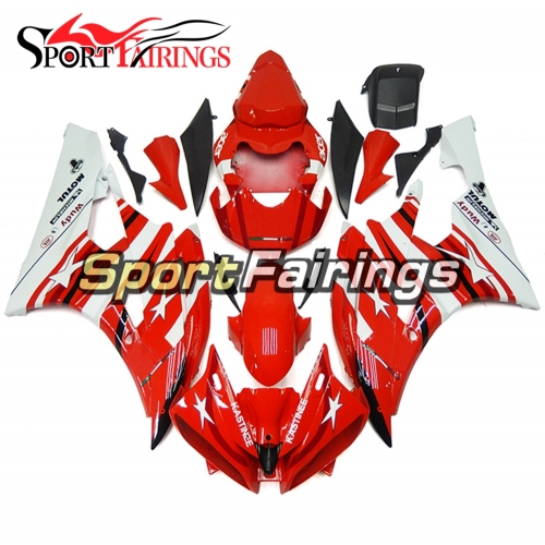 Fairing Kit Fit For Yamaha YZF R6 2006 2007 - Red White