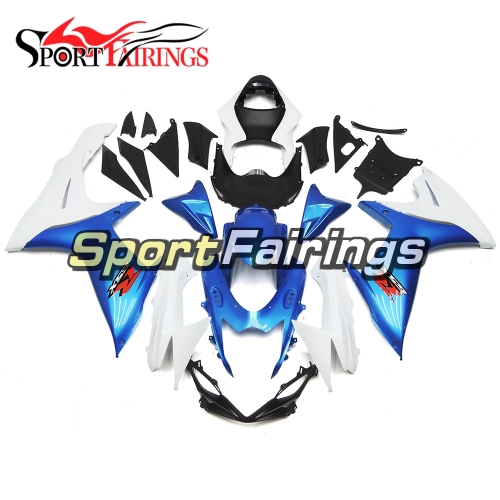 Fairing Kit Fit For Suzuki GSXR600 750 K11 2011 - 2016 - White Blue