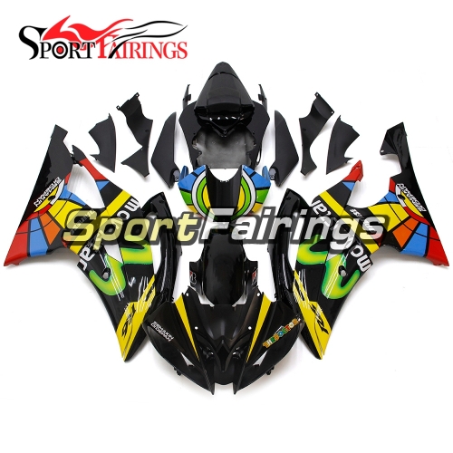 Fairing Kit Fit For Yamaha YZF R6 2008 - 2016 - Movistar Colorful