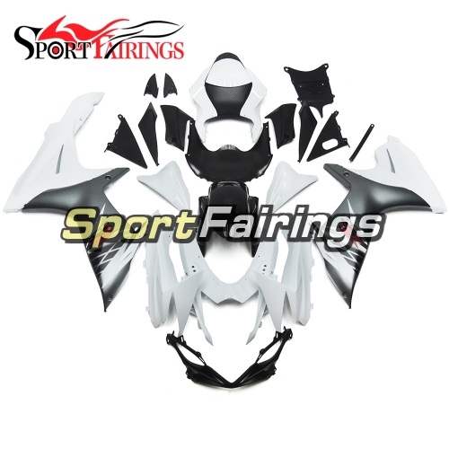 Fairing Kit Fit For Suzuki GSXR600 750 K11 2011 - 2016 - White Silver