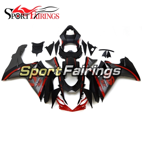 Fairing Kit Fit For Suzuki GSXR600 750 K11 2011 - 2016 - Black Grey Red