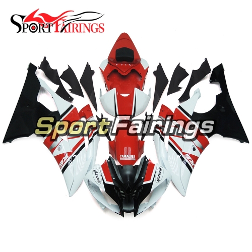 Fairing Kit Fit For Yamaha YZF R6 2008 - 2016 - Red White