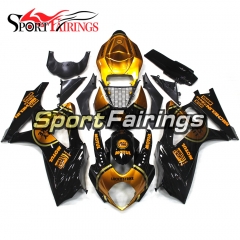 Fairing Kit Fit For Suzuki GSXR1000 K7 2007 - 2008 - Gloss Gold Black