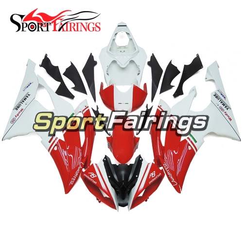 Fairing Kit Fit For Yamaha YZF R6 2008 - 2016 - Red White