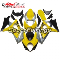 Fairing Kit Fit For Suzuki GSXR1000 K7 2007 - 2008 - Yellow Silver