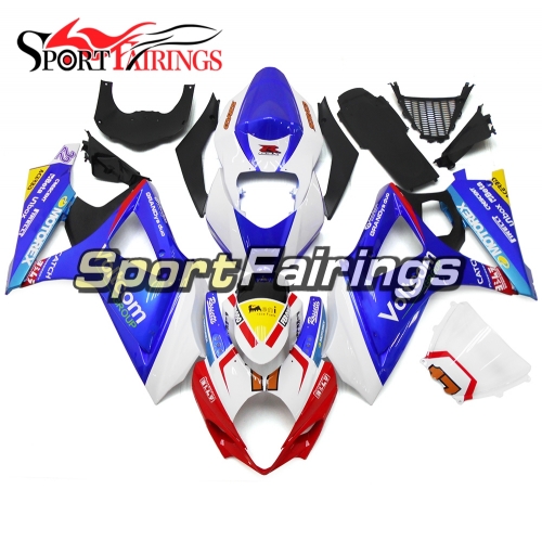 Fairing Kit Fit For Suzuki GSXR1000 K7 2007 - 2008 - Blue White