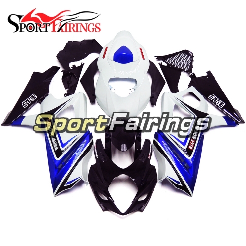 Fairing Kit Fit For Suzuki GSXR1000 K7 2007 - 2008 - White Blue