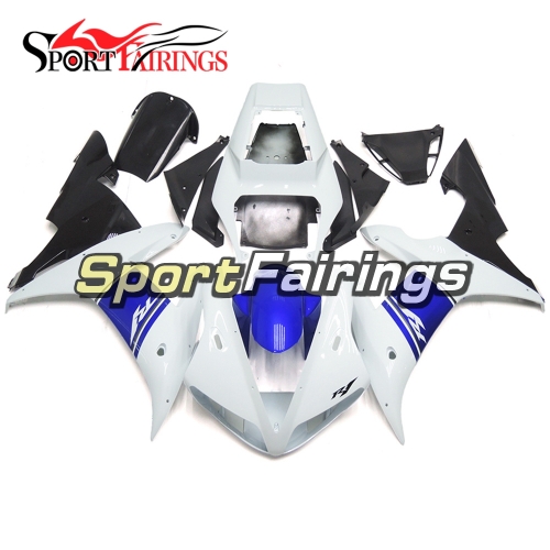 Fairing Kit Fit For Yamaha YZF R1 2002 2003 - White Blue