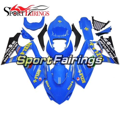 Racing Fairing Kit Fit For Suzuki GSXR1000 K7 2007 - 2008 - Blue