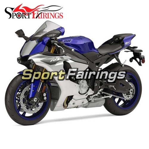 Fairing Kit Fit For Yamaha YZF R1 2015 2016 - Blue Silver