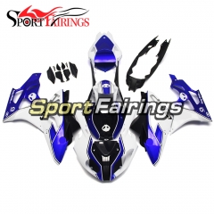 Fairing Kit Fit For BMW S1000RR 2011 - 2014 - HP4 WHITE BLUE Alien