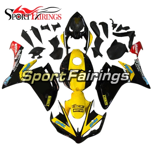 Fairing Kit Fit For Yamaha YZF R1 2007 2008 - Yellow Black