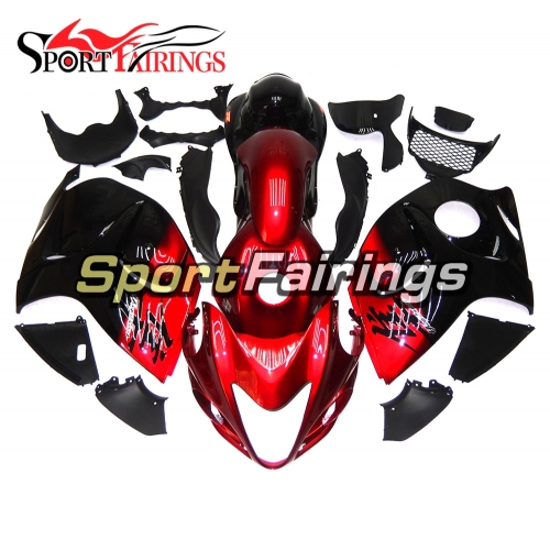 Fairing Kit Fit For Suzuki GSXR1300 Hayabusa 2008 - 2016 - Gloss Red Black