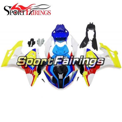 Fairing Kit Fit For BMW S1000RR 2011 - 2014 - Yellow Blue White