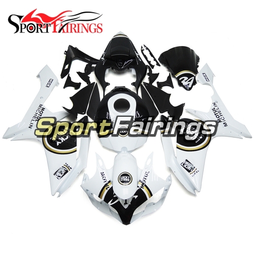 Fairing Kit Fit For Yamaha YZF R1 2007 2008 - White Black