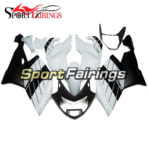 Fairing Kit Fit For BMW K1200S 2005 - 2008 - Matt Black White