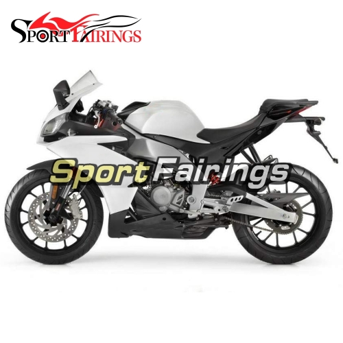 Fairing Kit Fit For Aprilia RS125 RS4 125 2012 - 2014 - White Pearl Black