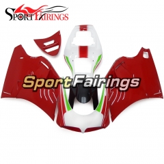 Fairing Kit Fit For Ducati 996/748/916/998 Biposto 1996 - 2002 - Gloss Red White