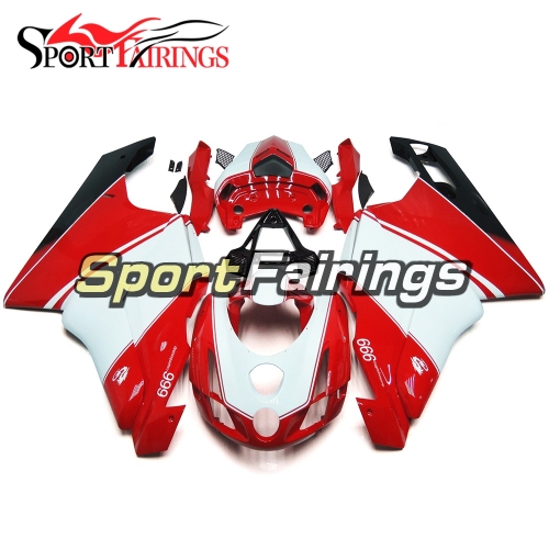 Fairing Kit Fit For Ducati 999/749 2003 - 2004 - Red White