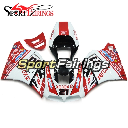 Fairing Kit Fit For Ducati 996/748/916/998 Monoposto 1996 - 2002 - Gloss Red White