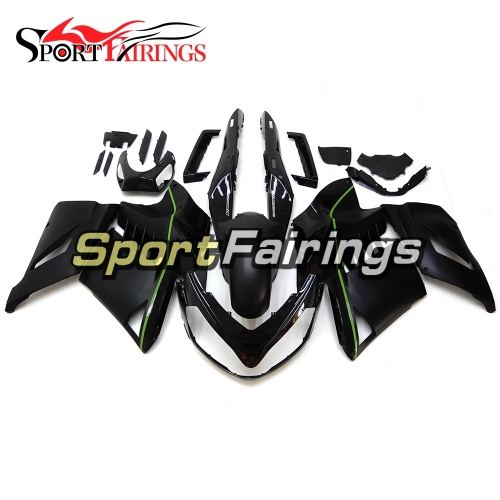 Fairing Kit Fit For Kawasaki GTR1400 / ZG1400 2008 - 2009 -Matte Black Green Stripe