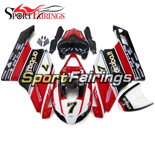 Fairing Kit Fit For Ducati 999/749 2005 - 2006 - Red Black