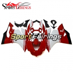 Fairing Kit Fit For Ducati 899/1199 2012 - 2013 - White Red