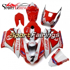 Firberglass Fairing Kit Fit For Dacati 899/1199 2012 - 2013 -  Red White