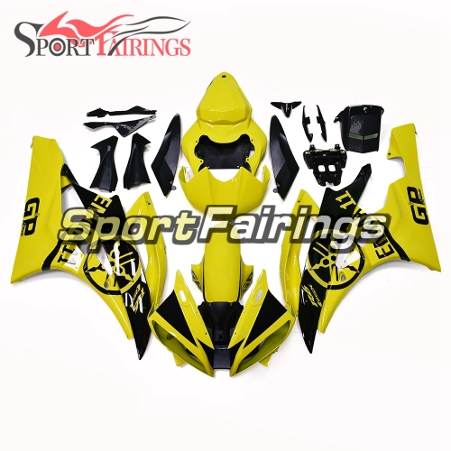 Fairing Kit Fit For Yamaha YZF R6 2006 2007 - Yellow Black