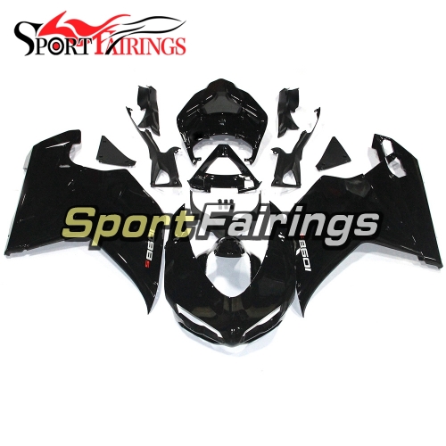 Fairing Kit Fit For Ducati 1098/1198/848 2007 - 2012 - Shinny Black