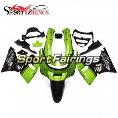 Fairing Kit Fit For Kawasaki ZZR400  1993 - 2007-Green Black Elf