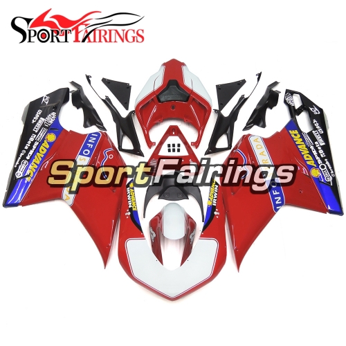 Fairing Kit Fit For Ducati 1098/1198/848 2007 - 2012 - Red Blue