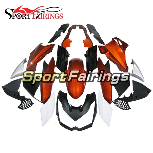 Fairing Kit Fit For Kawasaki Z1000 2010 - 2013 -Orange White Black