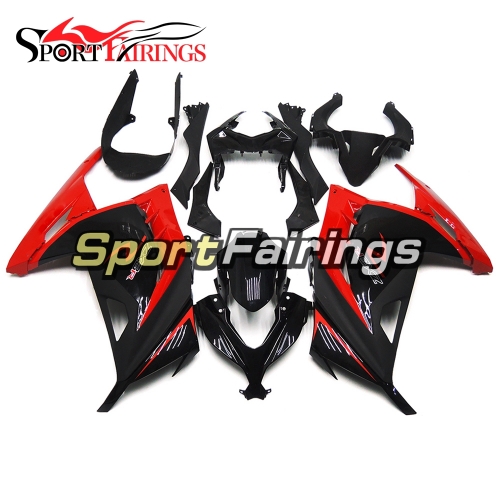 Fairing Kit Fit For Kawasaki EX300R / Ninja 300 2013 - 2015  -Red Black