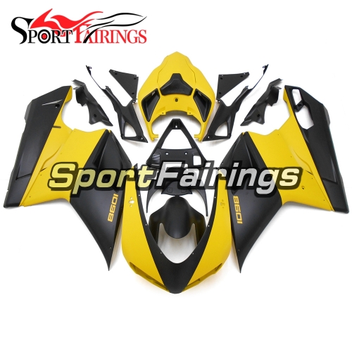 Fairing Kit Fit For Ducati 1098/1198/848 2007 - 2012 - Yellow Black