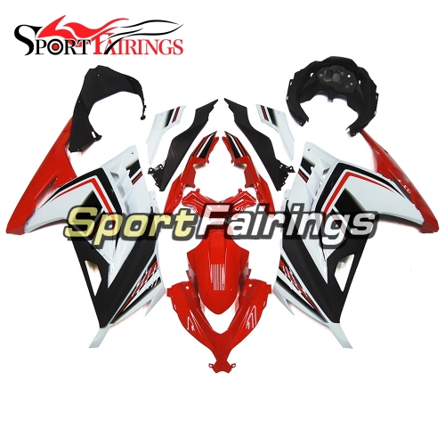Fairing Kit Fit For Kawasaki EX300R / Ninja 300 2013 - 2015  -Red White Black