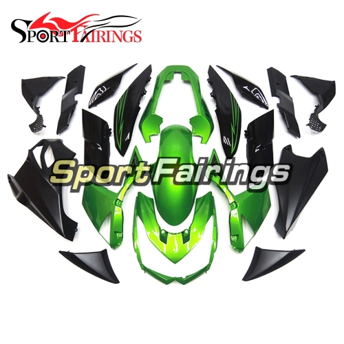 Fairing Kit Fit For Kawasaki Z1000 2010 - 2013 -Green Black