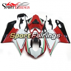 Fairing Kit Fit For Ducati 1098/1198/848 2007 - 2012 - White Red Black