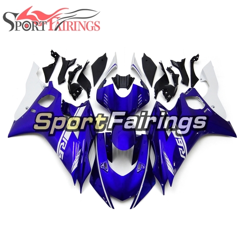 Fairing Kit Fit For Yamaha YZF R6 2017 - Blue White