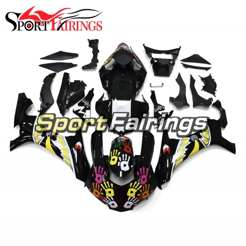 Fairing Kit Fit For Yamaha YZF R1 2015 2016 - Shark Design Black