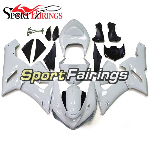 Fairing Kit Fit For Kawasaki ZX6R 2005 - 2006 - Pearl White